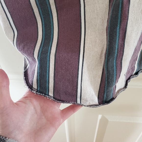 Vintage Wrangler Striped button down shirt - Picture 4 of 6